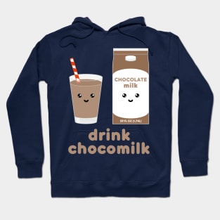 Drink milk chocolate Kawaii choco milk carton Hoodie